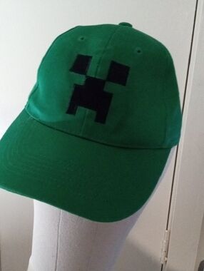 Minecraft Creeper Cap (steve)